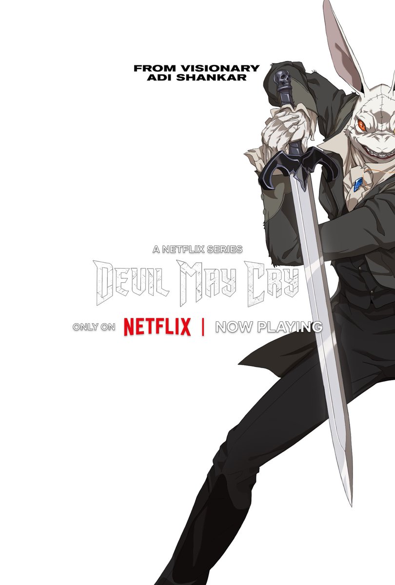 What a perfect time to share a bunny face!
Rabbit was my favorite this season!

Also happy Easter everyone! 🐇🐰
<a href="/DevilMayCry/">Devil May Cry</a> <a href="/NetflixGeeked/">Netflix Geeked</a> <a href="/adishankarbrand/">Adi Shankar</a> 

#DevilMayCryNetflix #DevilMayCry #Netflix #Rabbit #fanart #capcom #illustraion #dmcnetflix #dmc #capcomart #netflixanime