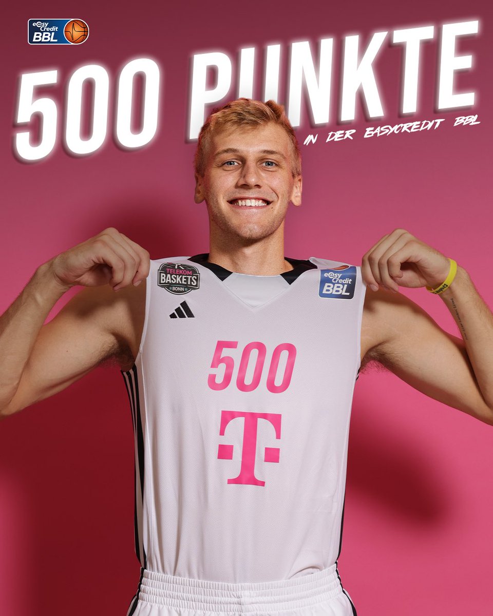 Telekom Baskets Bonn (@telekombaskets) on Twitter photo Herzlichen Glückwunsch zu 500 Punkten in der <a href="/easyCreditBBL/">easyCredit BBL</a>, Sam Griesel! 💪
#HEARTBERG #easyCreditBBL Herzlichen Glückwunsch zu 500 Punkten in der <a href="/easyCreditBBL/">easyCredit BBL</a>, Sam Griesel! 💪
#HEARTBERG #easyCreditBBL