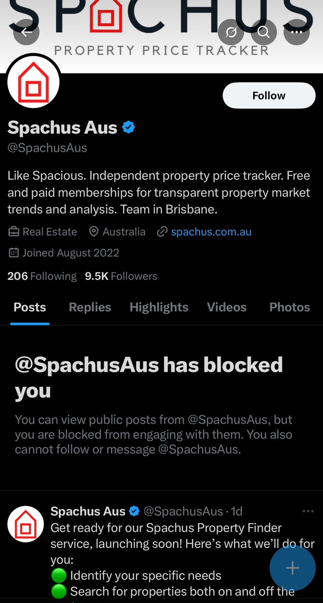 We’re living in an era where stating facts about current housing market or having different views are considered as unacceptable. 

Funny those doing engagement farming/clickbaiting for their business but won’t admit to it. 

#Spachous #auspol #housing
