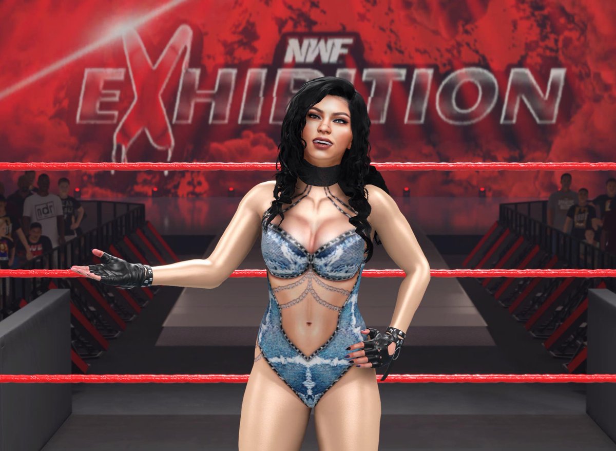 oddly_vixen's tweet photo. i wanna show you off ❤️‍🔥

#WWE2K25 #WWE2K #createawrestler #theoracle #thelastsin https://t.co/2rBSt0tyZZ