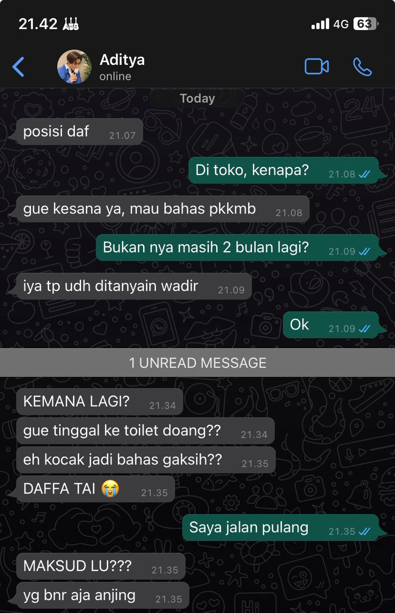 awalnya si adit emang ada yan…