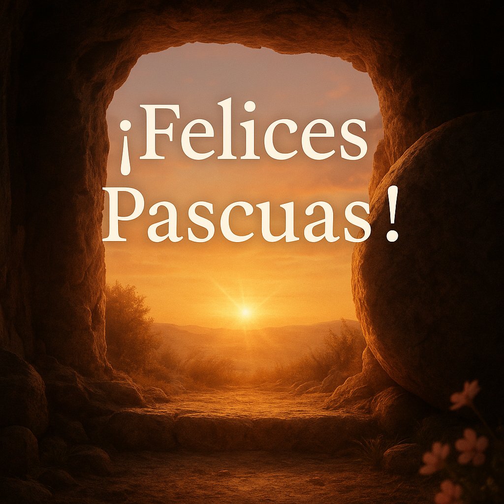 Que esta Pascua sea un profundo renacer.
Nos despierta para recordar que siempre es posible empezar de nuevo, incluso en momentos oscuros, hay una semilla por nacer.
¡Felices Pascuas! Que este sea el tiempo del verdadero despertar.