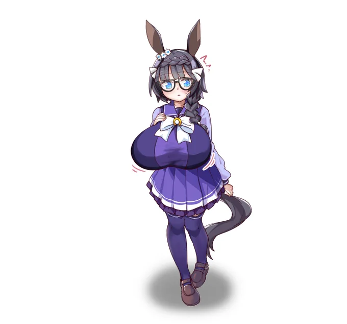 Skeb依頼を受けて、ロブロイさんの膨乳絵を描かせていただきました!ありがとうございました。 