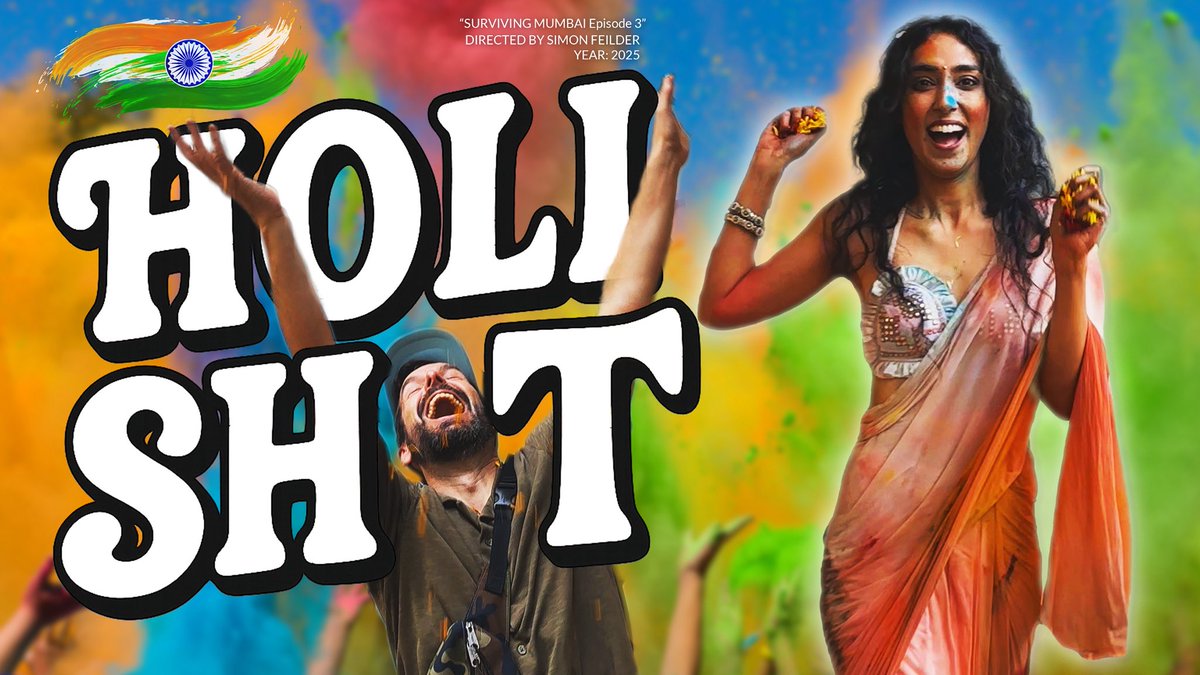 Surviving Holi in Mumbai &amp; Flying To Bangalore For a Dosa! (My EPIC March in #india) youtu.be/EpOzv-pZM_k?si… via <a href="/YouTube/">YouTube</a>