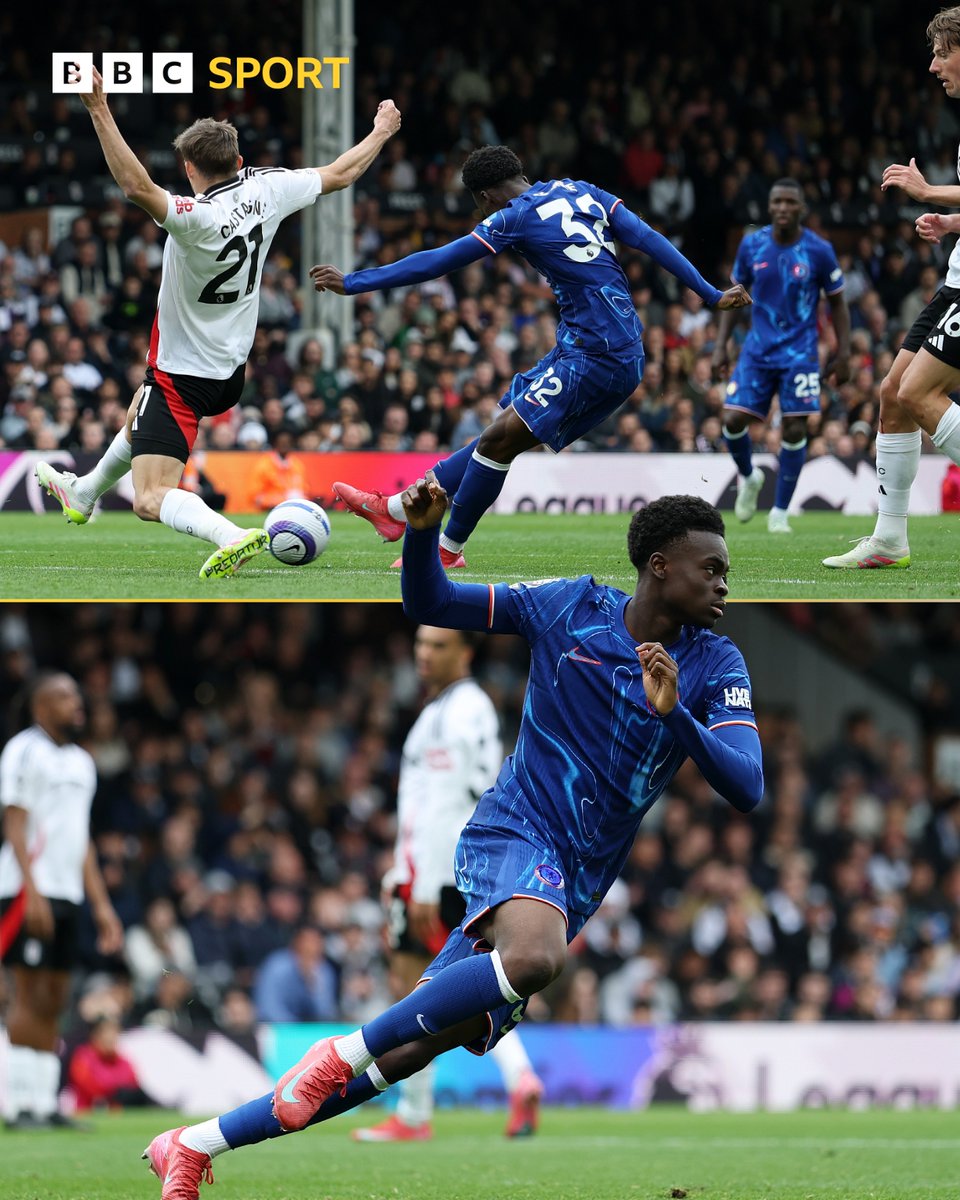 FT: Fulham 1-2 Chelsea

That is a stunning fightback from Chelsea from 1-0 down to get their first away win of 2025. All sparked by Tyrique George's goal, with Pedro Neto winning the match. Chelsea were seventh but now up to fifth with five games left to play.