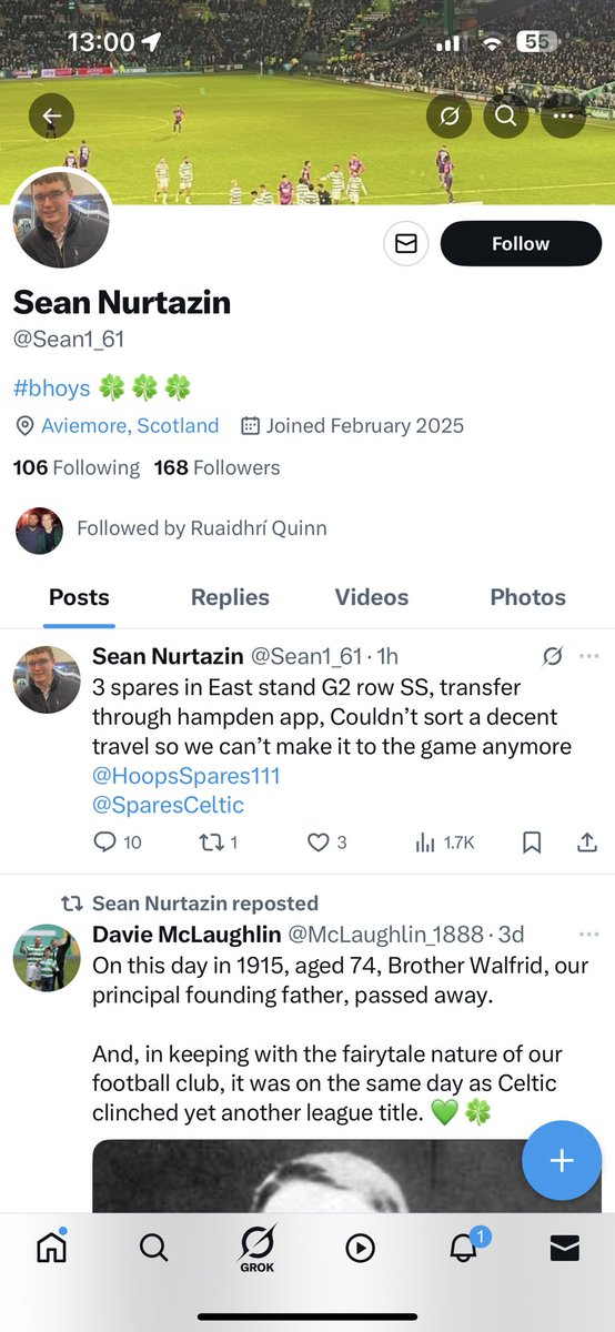 KieranFoster91's tweet photo. @SparesCeltic heads up for future scammed me for £60 for 2 tickets for today https://t.co/M4enrexzIc