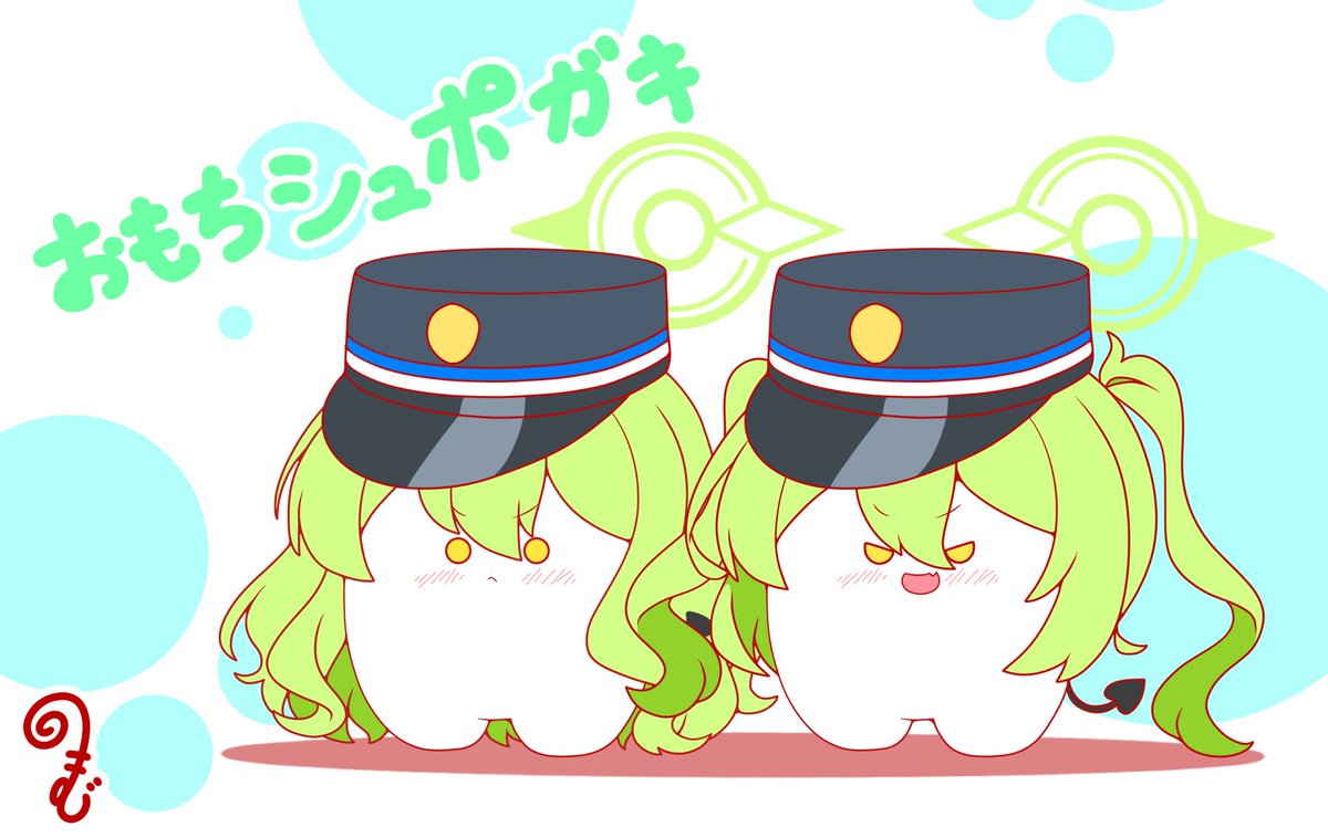 シュポガキ「シュポガキ実装おめでとうてか2人とも星3ってやばい先生達の財布が軽くなってしまう」|クルクルまじかるーのイラスト
