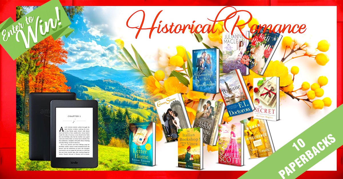 Book Throne (@book_throne) on Twitter photo 📜💝Love Historical Romance/ Historical Fiction?🪶📚
🎁We're giving away 10 Historical Romance Paperbacks + an Amazon Kindle Paperwhite to one lucky reader. Check out our giveaway and participating authors.
bookthrone.com/historical-rom…
#bookthrone #bookthronegiveaway 📜💝Love Historical Romance/ Historical Fiction?🪶📚
🎁We're giving away 10 Historical Romance Paperbacks + an Amazon Kindle Paperwhite to one lucky reader. Check out our giveaway and participating authors.
bookthrone.com/historical-rom…
#bookthrone #bookthronegiveaway