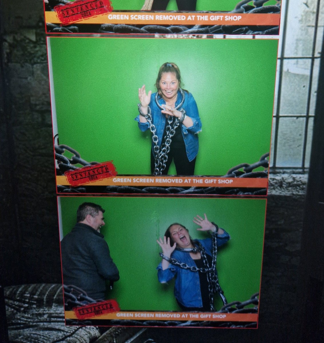 RuthyMcD's tweet photo. Fun afternoon local touristing and making a ham of myself at Wicklow Gaol. We did the VR tour also which I thought was cool.
#Mc2025 #wicklow #wicklowgaol #touristing https://t.co/5lfgzGDlqC