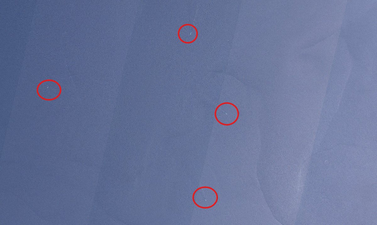 d_viekass's tweet photo. #CSG8 #USSHarrySTruman #CVN75 along with escorts   operating in #RedSea on 18 Apr 25:08:14:26 UTC. #UNREP in progress. 📸#Sentinel2🛰️.@MT_Anderson @Moochikal @raje271065 @BerrySuraj @anshu217 @Ghongha007 @AllSourceA @supbrow @tshugart3 @tom_bike @JanesINTEL @CeciliaSykala @planet https://t.co/25Ee29QzCq