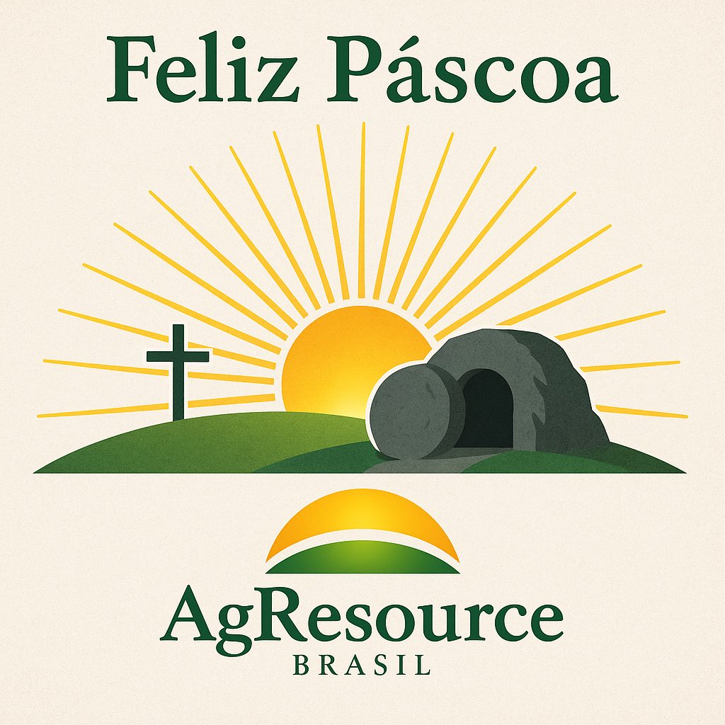 agresourcebr's tweet photo. Nesta Páscoa, celebramos a esperança, a renovação e a fé. Que o renascimento de #Cristo inspire novos caminhos no campo e na vida. 
Feliz #Páscoa! https://t.co/ySKq63XUWx