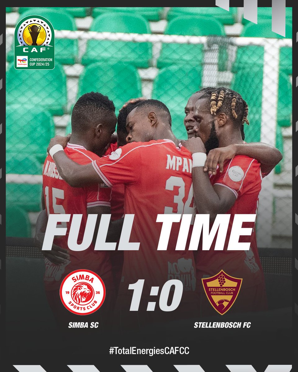 CAFCLCC's tweet photo. After holding their first-half lead, Simba SC clinch a crucial home victory. 🔥

#TotalEnergiesCAFCC https://t.co/Ee5PpPqRCA