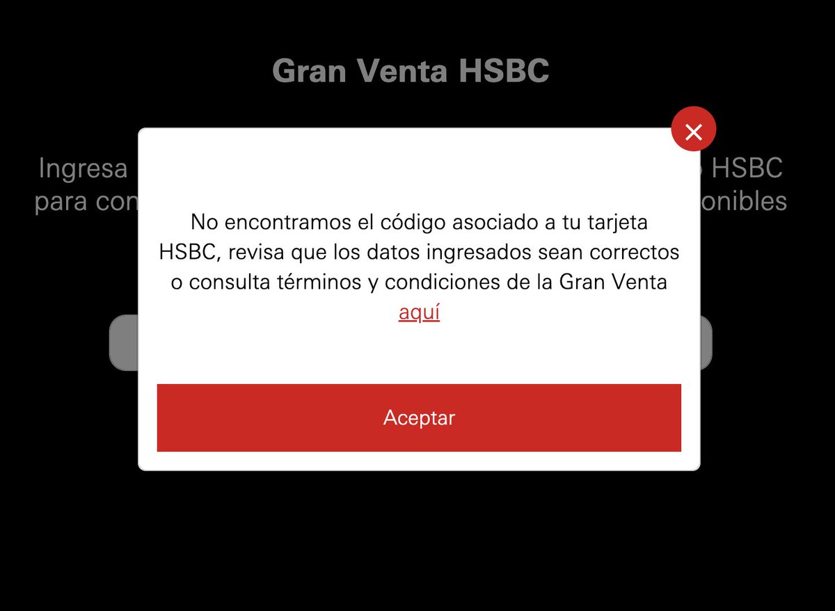 jptskc's tweet photo. @HSBC_MX Hola! no he recibido mi código para la preventa de Rauw Alejandro y ya me metí a la página programa-más para solicitarlo y me aparece lo siguiente... me pueden ayudar????? https://t.co/0xKJ6N6GTe