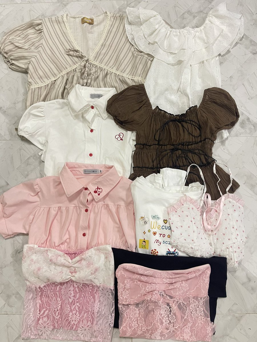Gnightt's tweet photo. 🎀🪄เสื้อผ้ามือ1-2ของเค้าเอง ✱🎀

อก 34 -44 เอว 29-36 ♡ ·͜· ♡ ·͜·

🚚 เหมาส่ง 50.- ปัก+รี 45.-
#ส่งต่อเสื้อผ้า #ส่งต่อกระเป๋า #cintageshop #mon2sun #vghbkk  #promthong #kappabkk #promthong #atipashop #เสื้อผ้าสาวอวบ #ส่งต่อเสื้อผ้าสาวอวบ #ส่งต่อเสื้อผ้ามือสอง https://t.co/NXiJwKZdXe