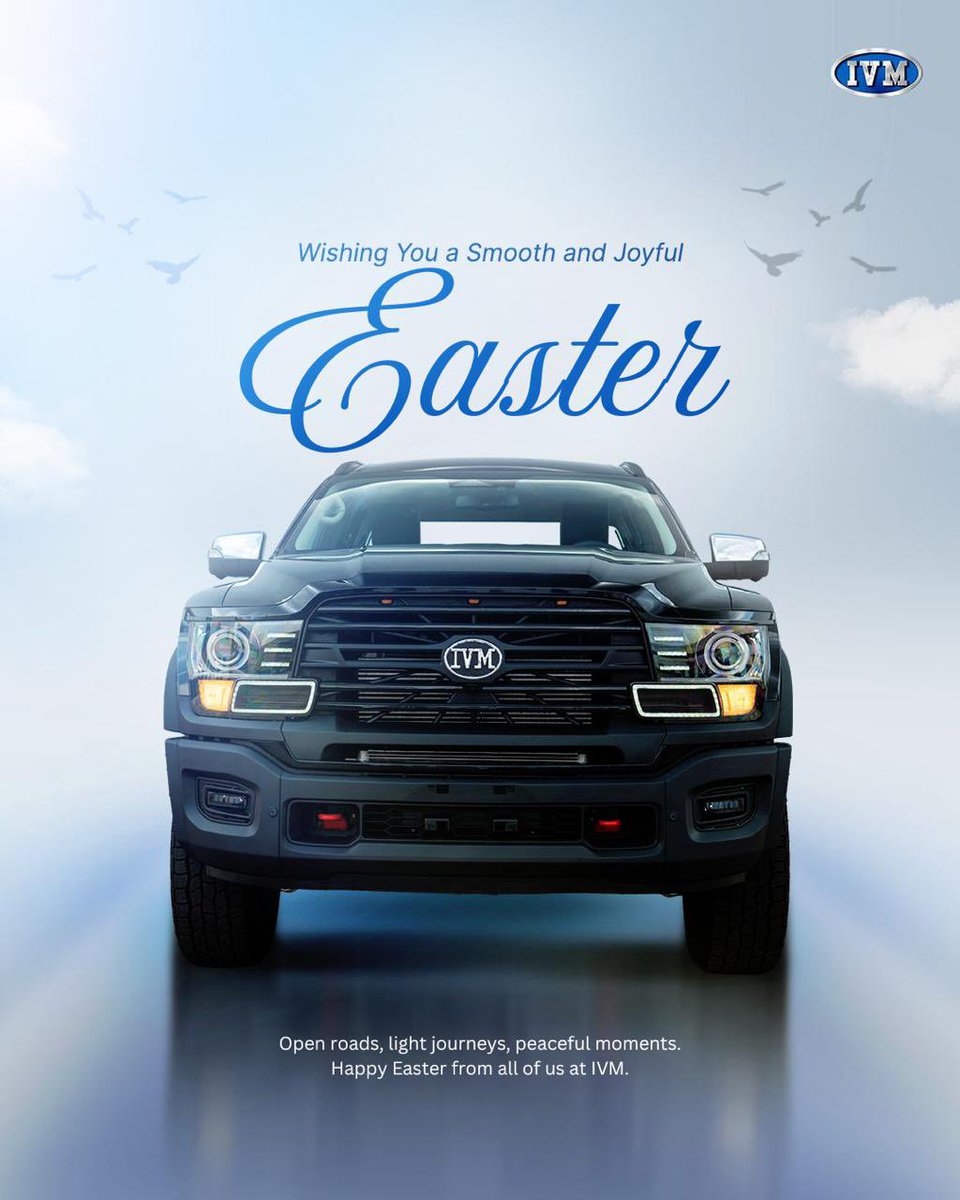 He rolled away the stone… now roll out in style. This Easter, let your resurrection story begin behind the wheels of an IVM

Happy Easter from all of us at Innoson Vehicles.
