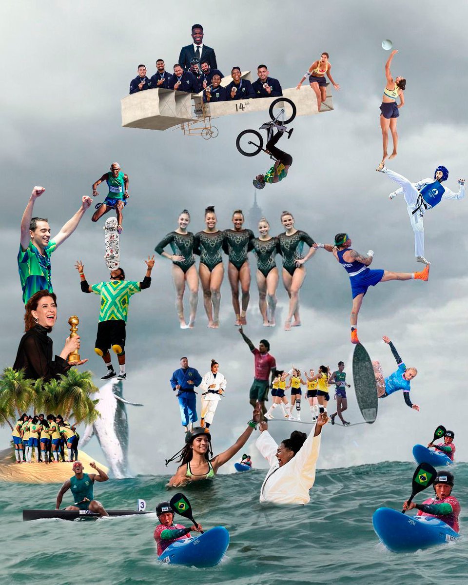 O pack do orgulho brasileiro acaba de ser atualizado. 🇧🇷

#TimeBrasil