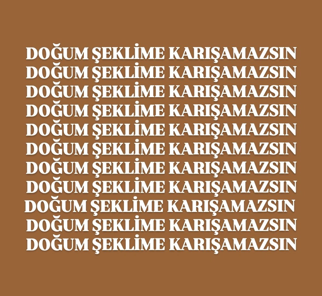 #BenimBedenimBenimKararım