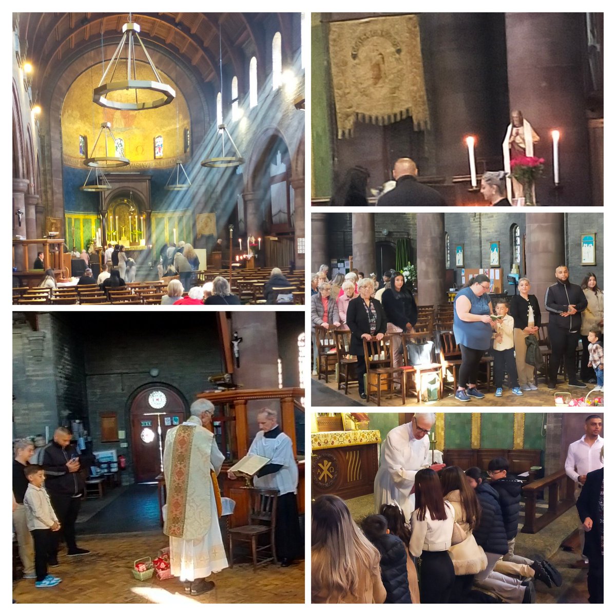 Mary (@polly_speight) on Twitter photo After a joyful Mass at <a href="/SChadTollerLane/">S. Chad, Toller Lane, Bradford</a> this morning, Fr Tony blessed traditional baskets of food and the children enjoyed an Easter egg hunt. After a joyful Mass at <a href="/SChadTollerLane/">S. Chad, Toller Lane, Bradford</a> this morning, Fr Tony blessed traditional baskets of food and the children enjoyed an Easter egg hunt.