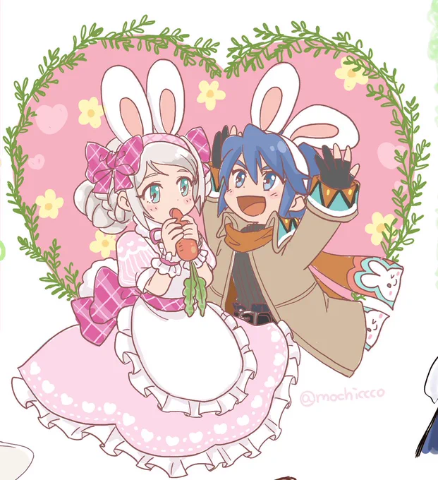遅ればせながら、今年も春のディンアヴ絵チャ参加してきましたイースターってあんまり書かないのでとりあえずうさちゃん描いたらろりろりになってしまったでじこで育ってるので…#ディンアヴの日 #ディンアヴの日2025 