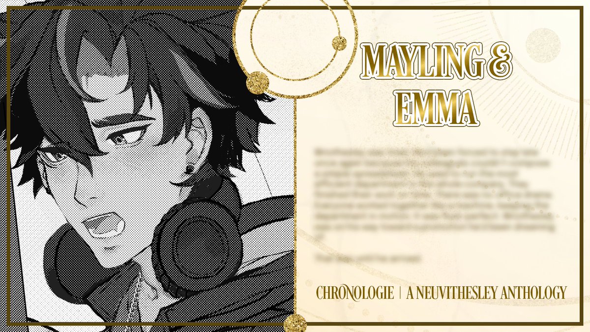 Be sure to check out this juicy office drama, brought to you by Mayling and Emma...

POs for Chronologie are still open at 804blossoms.bigcartel.com! Get your copy of the antho before April 28!