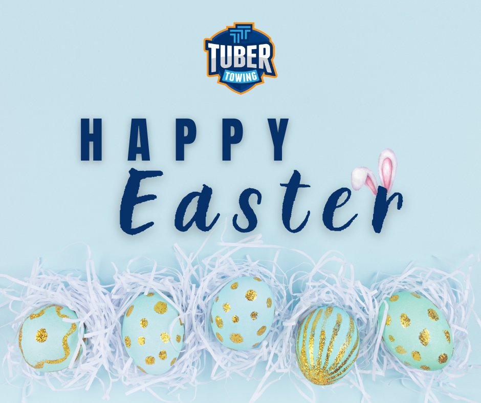 TuberTowing's tweet photo. Happy Easter from the Tuber Crew! 🐰🌸
Wishing everyone a joyful and safe Easter! Whether you’re hitting the road for a holiday getaway or simply spending time with loved ones, we’ve got your back. 🚚💪

#TuberTowing #HappyEaster #EasterSunday #TowedByTuber #ReliableTowing https://t.co/3YYHGjlmpn