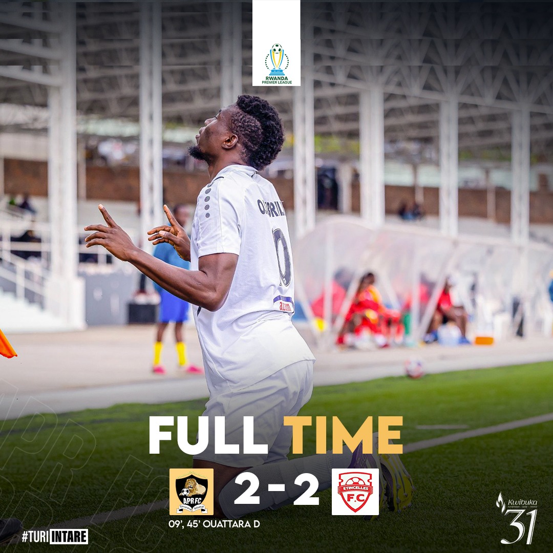 APR buuuuuuuu
Iyo wambaye umwambaro utagukwira ntukubera muge mwemera