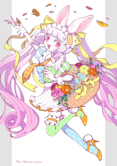 #イースター イースターバニーメイドさん