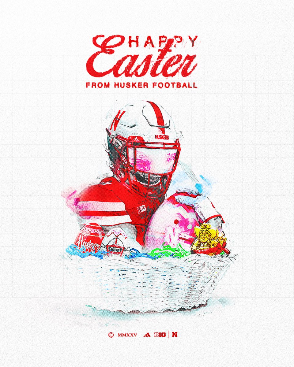 Nebraska Football (@huskerfootball) on Twitter photo Happy Easter from Husker Football ππ£ Happy Easter from Husker Football ππ£