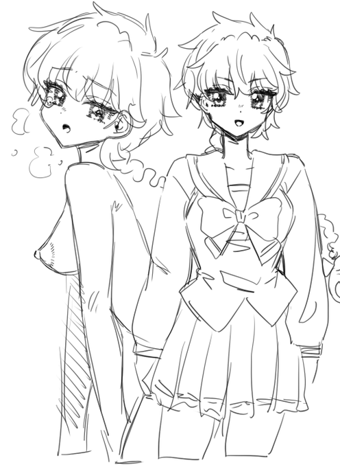 次のスケブ用

…結構絵柄と相性いいかも… 