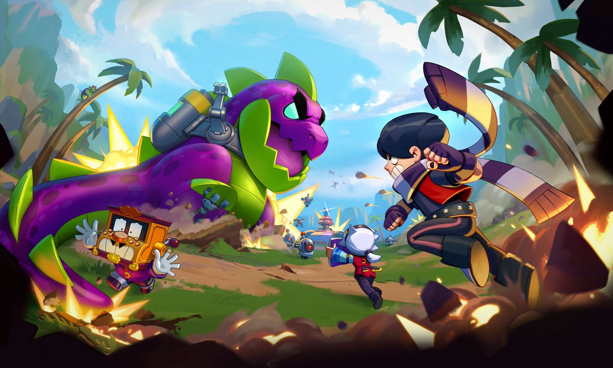 BrawlStars's tweet photo. 👀 Sneaky sneak peeks are coming out of hiding 👀

Your favorite creators are showing all the NEW game modes and Hypercharges today!! 😏 https://t.co/mnxlkIUlcA