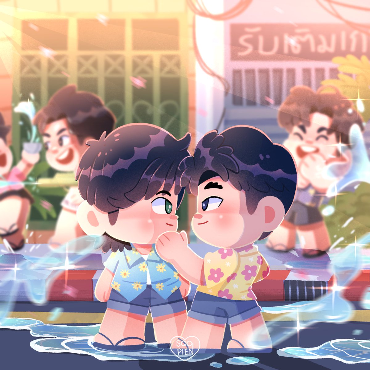 sqopien_'s tweet photo. สงกรานต์แบบดีเลย์ https://t.co/KbCmPOyyNd