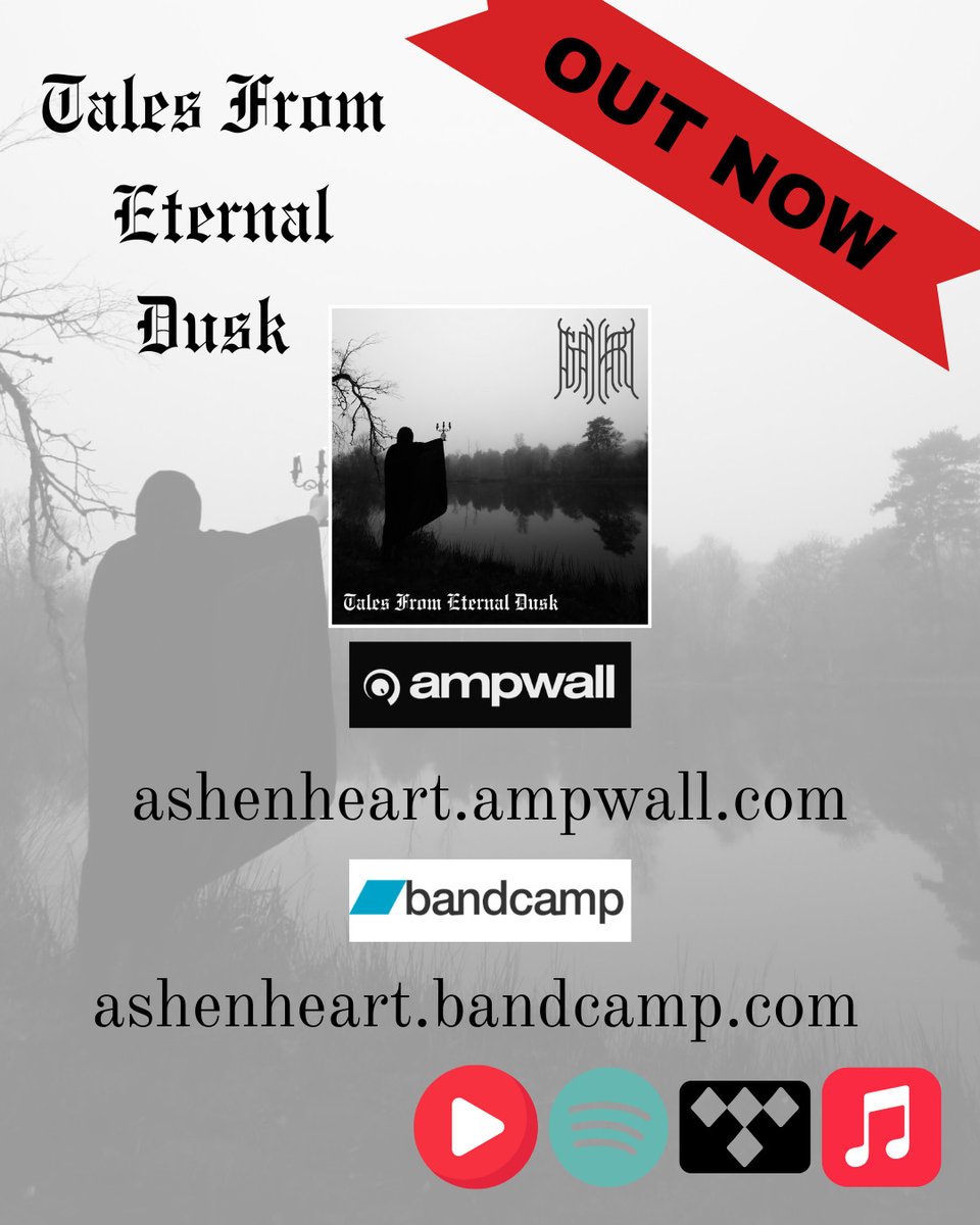 🌀You waaaant to buuuy "Tales From Eternal Dusk" by Ashenheart🌀
🌀You waaaant to buuuy "Tales From Eternal Dusk" by Ashenheart🌀
🌀You waaaant to buuuy "Tales From Eternal Dusk" by Ashenheart🌀
🌀OoOoh only $4 OoOoh🌀
ashenheart.ampwall.com
Ashenheart.bandcamp.com

#blackmetal