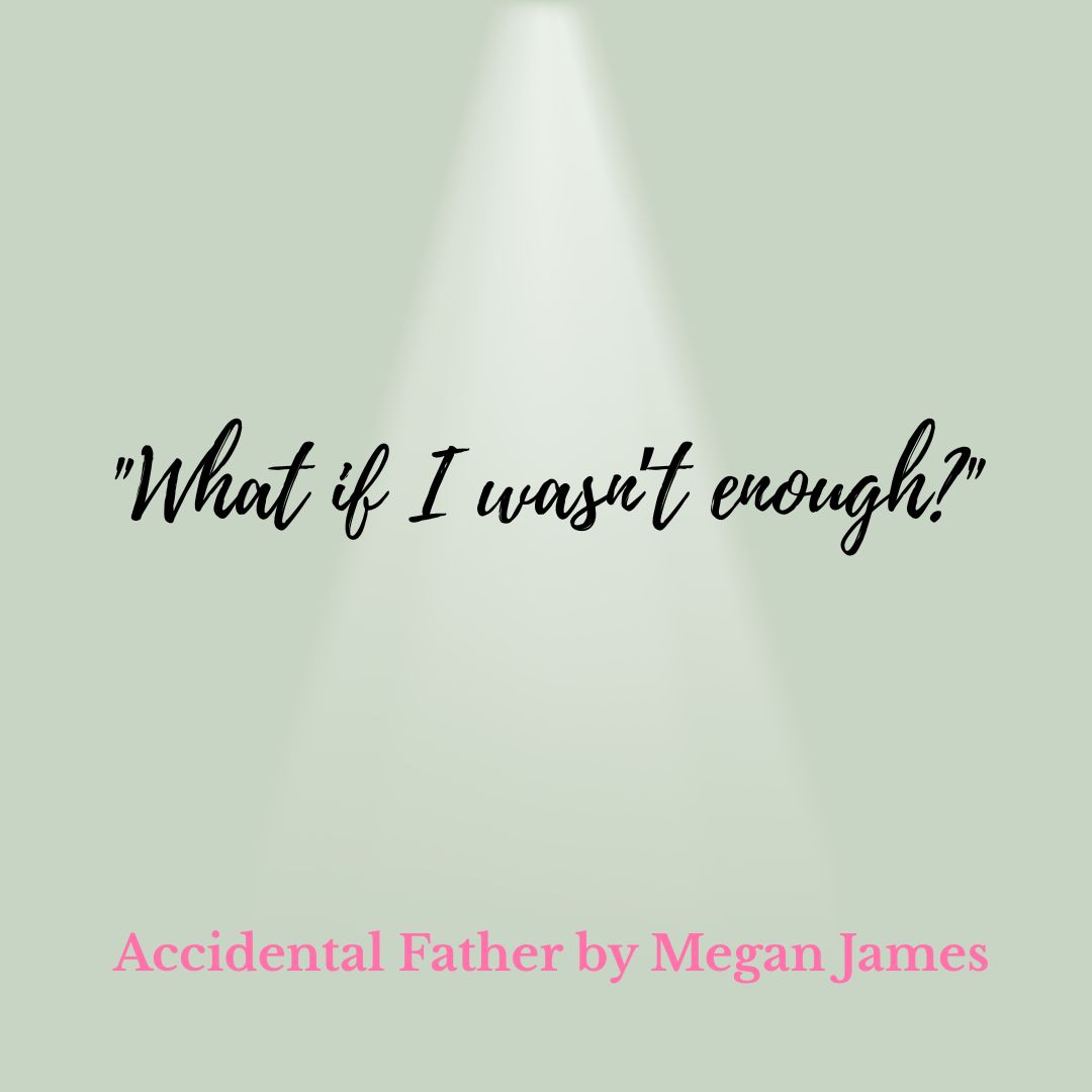 MeganJamesBooks's tweet photo. “What if I wasn’t enough?”
She never meant to say it out loud.
But it was always there.
#MeganJames #AccidentalFather #TeaserFriday #SlowBurnRomance #EmotionalReads #ContemporaryRomance https://t.co/o8BH7Tcwcl