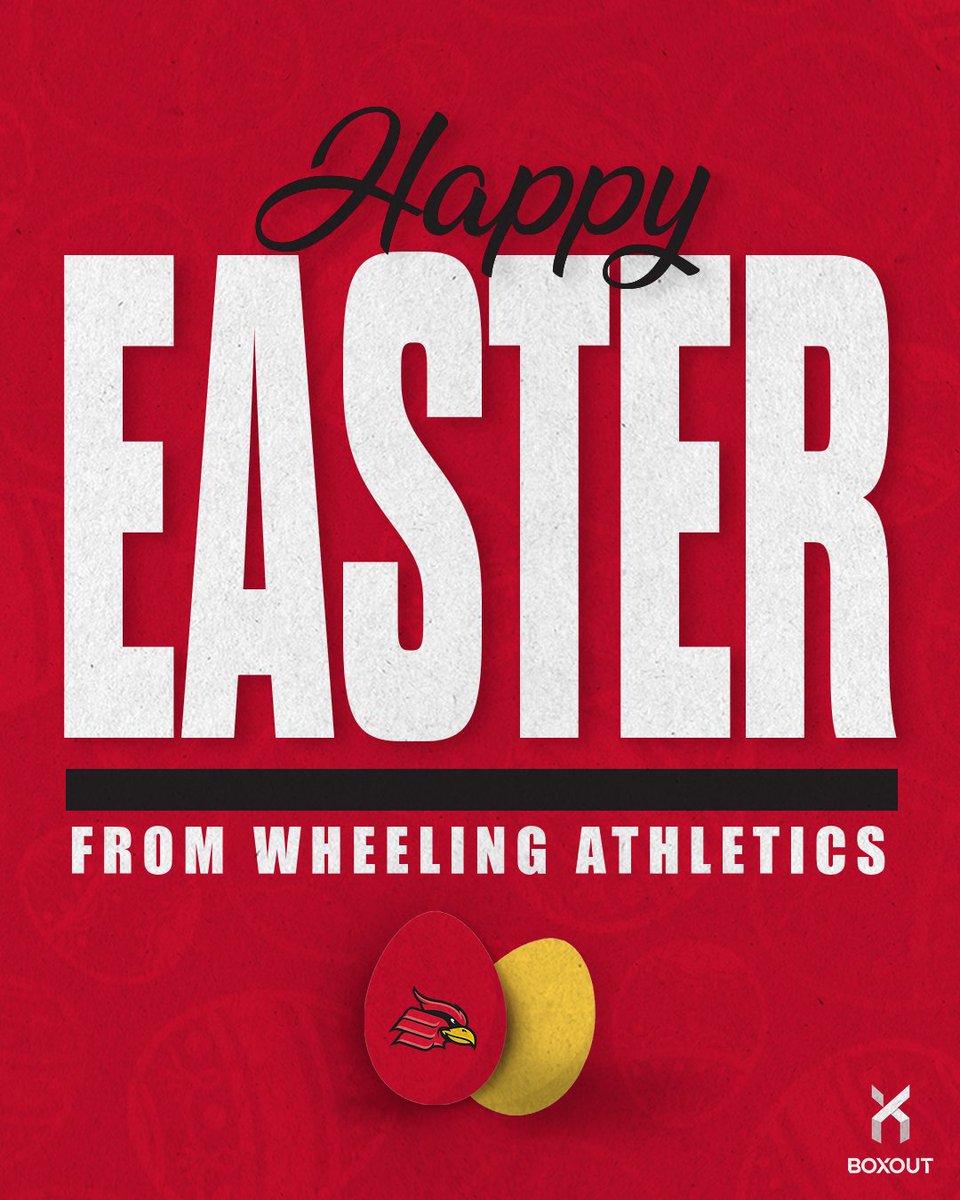 He Has Risen! He has Risen Indeed ✝️🐇🐰

Happy Easter to you and your family from everyone here at Wheeling Athletics!