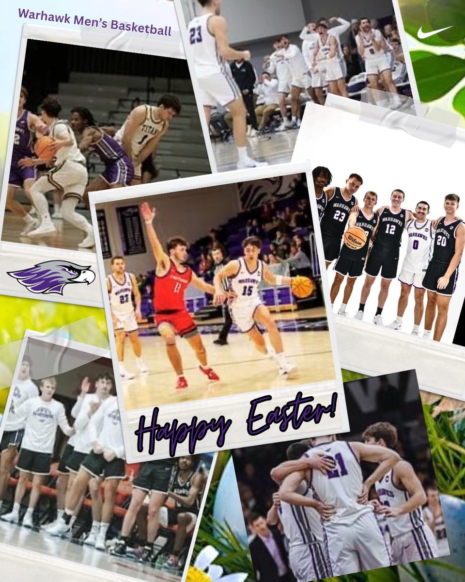 Happy Easter, from Warhawks Men's Basketball‼️