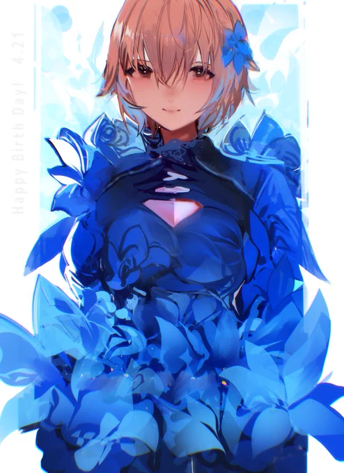 誕生日を迎えました～～～!(記念絵)今年はイベントたくさん出るぞ頑張る 