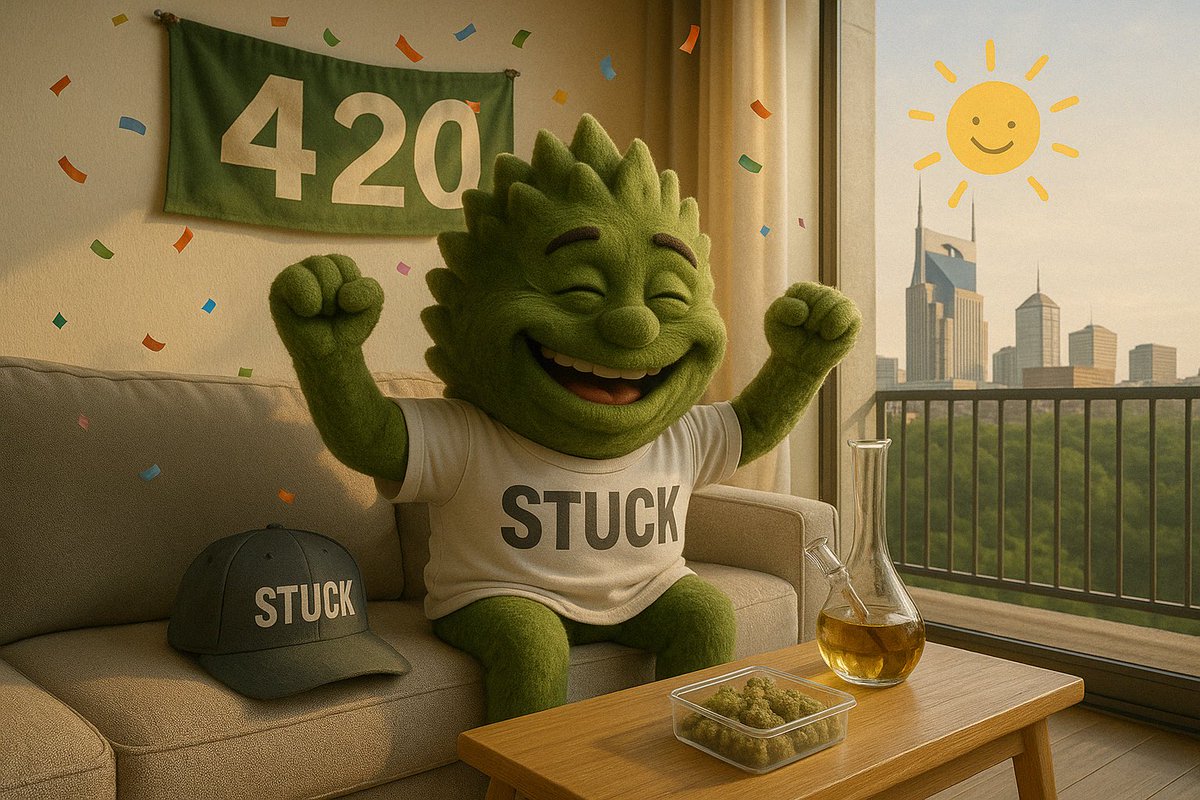 TezzyStuckSoHi's tweet photo. Good morning stoners
Happy 4/20 to everybody who been waiting on this one
Roll up 💨 Stretch out 🛋️ Smile big 😌
The plant is proud of you 🌱
Let the whole day feel like a vibe ✨

Today, we celebrate
Stay lit, stay lifted 🔥
#420 #StuckMedia https://t.co/dqLtEv7UjB