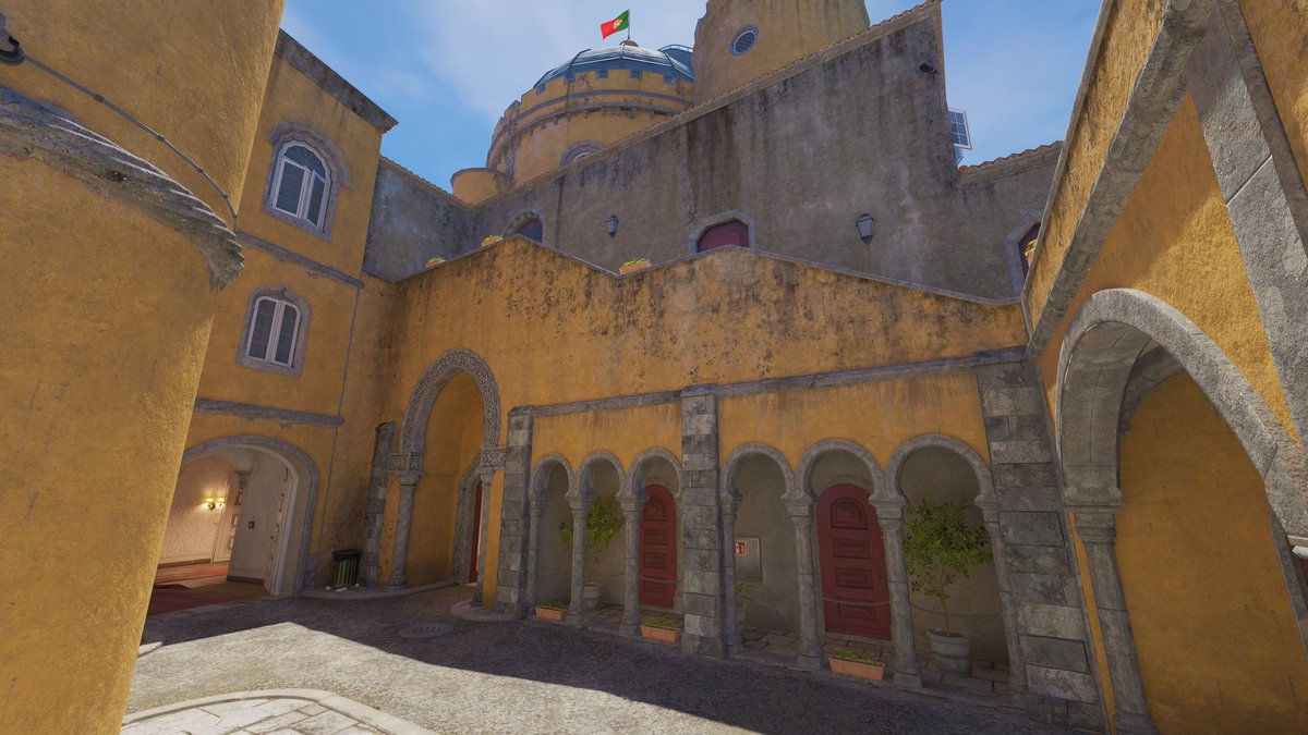 🇵🇹 Palacio is finally out! Thanks to <a href="/Slimek_/">Slimek</a> and <a href="/Coachi_/">Coachi</a> for making all happen and thanks to <a href="/Mapcore/">Mapcore</a>  and <a href="/FACEITcs/">FACEIT CS2</a> for organising this contest and bringing so many good maps!

You can check Palacio out here:bit.ly/de_palacio