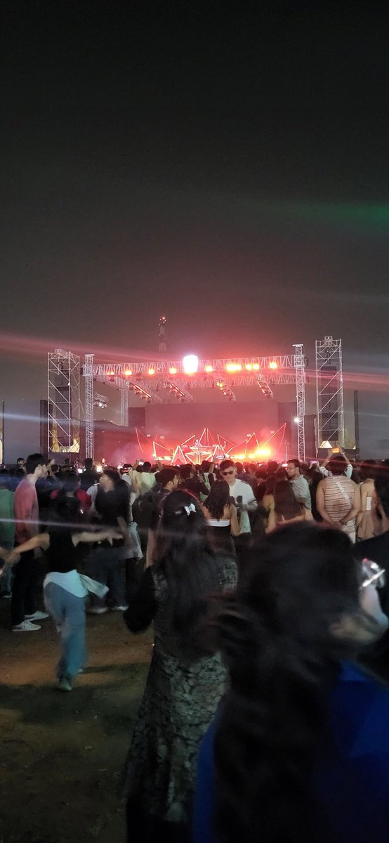 At Alan Walker's concert in Jaipur....
?
