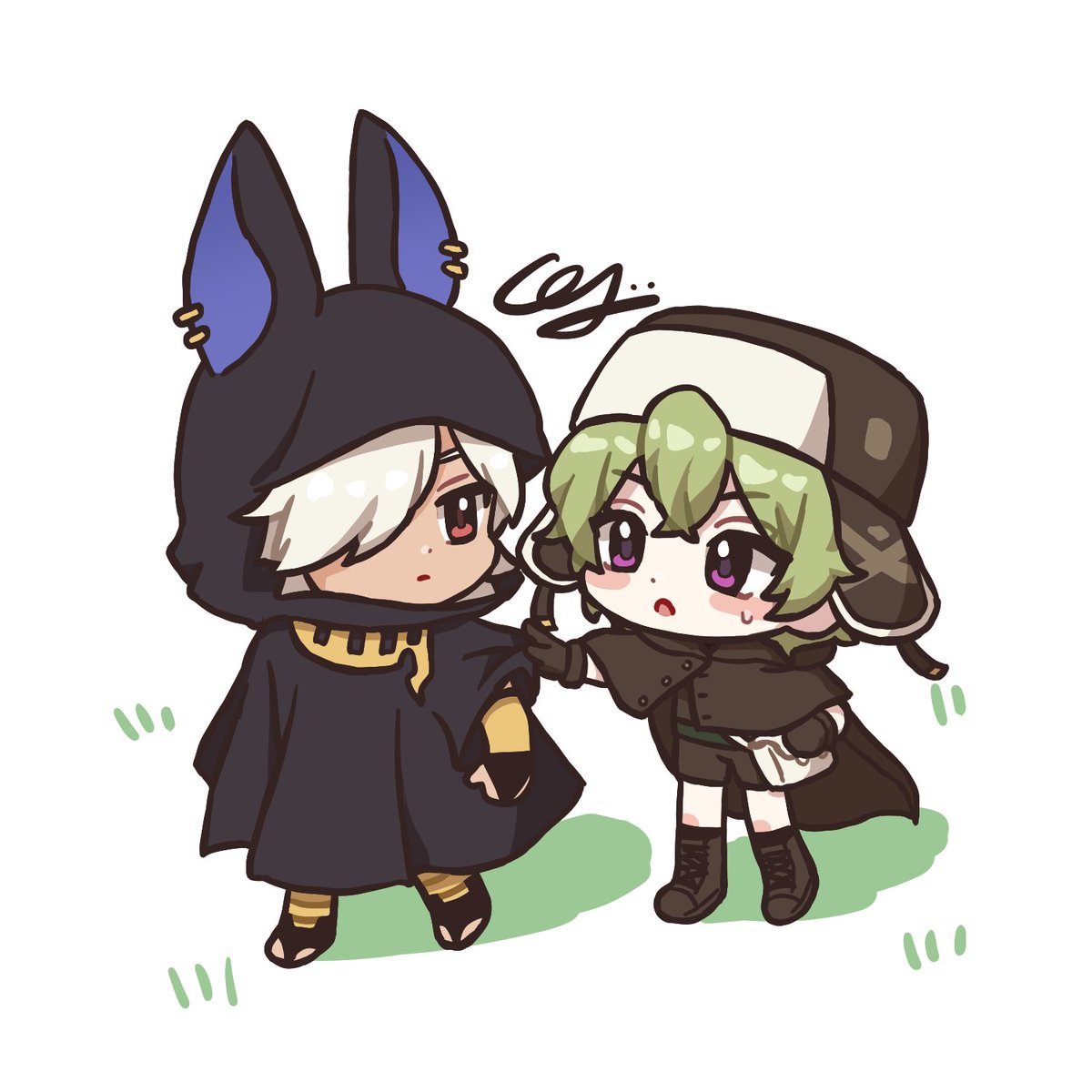 CRAZYAB0UTYOU's tweet image. 🍃

#GenshinImpact  #Cyno #Collei