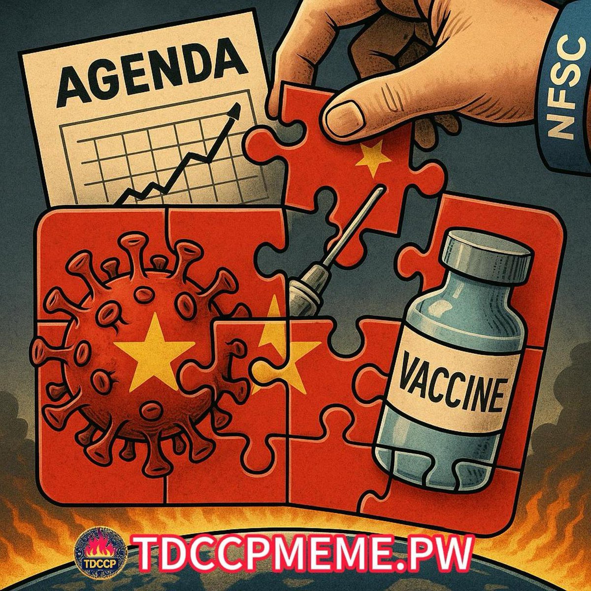 TDCCPMEME's tweet photo. 🎉 FREE $TDCCP GIVEAWAY! 🎉

We are hosting a giveaway in this post!

✅ Like / Retweet / Comment on this post
✅ Add 🔥🔥🔥 to your name

📢 Daily Draw: Two winners will be selected every night during “Chicken Blood King’s Righteous Battle” livestream. Winners will be announced in the comments of this post after the show.

🏆 Prize: Each winner will receive 7 $TDCCP, sent by our official TDCCP Music Team.

🎥 More chances to win! Watch our live broadcast on Gettr for three additional giveaway rounds (7 $TDCCP per round)!

🔹 Watch the stream:
📌 X Account: @GMusic777
📌 Gettr Account: @gmusic

🎁 Winners must join the TDCCP Music Official Discord to claim their rewards: https://t.co/NinJDHbEfF

“TAKE DOWN THE CCP”
“ACTION! ACTION! ACTION!” 🚀🔥🔥🔥

⸻

🎉 免费 $TDCCP 抽奖！ 🎉

本条帖子开启 免费抽奖活动！

✅ 点赞 / 转发 / 评论本帖
✅ 在你的名称后加上 🔥🔥🔥

📢 开奖方式： 每日 2 名中奖者 将在 “鸡血王正道大作战” 直播中抽出，节目结束后，中奖名单将在 本帖评论区公布。

🏆 奖励： 每名中奖者将获得 7 枚 $TDCCP，由 TDCCP Music 官方团队 送出。

🎥 观看直播，还有额外抽奖机会！ 在 Gettr 直播 期间，我们每天 额外抽奖 3 轮，每轮赠送 7 枚 $TDCCP！

🔹 观看直播：
📌 X 账号：@GMusic777
📌 Gettr 账号：@gmusic

🎁 中奖者请加入 TDCCP Music 官方 Discord 领取奖励：https://t.co/NinJDHbEfF

“TAKE DOWN THE CCP”
“ACTION! ACTION! ACTION!” 🚀🔥🔥🔥