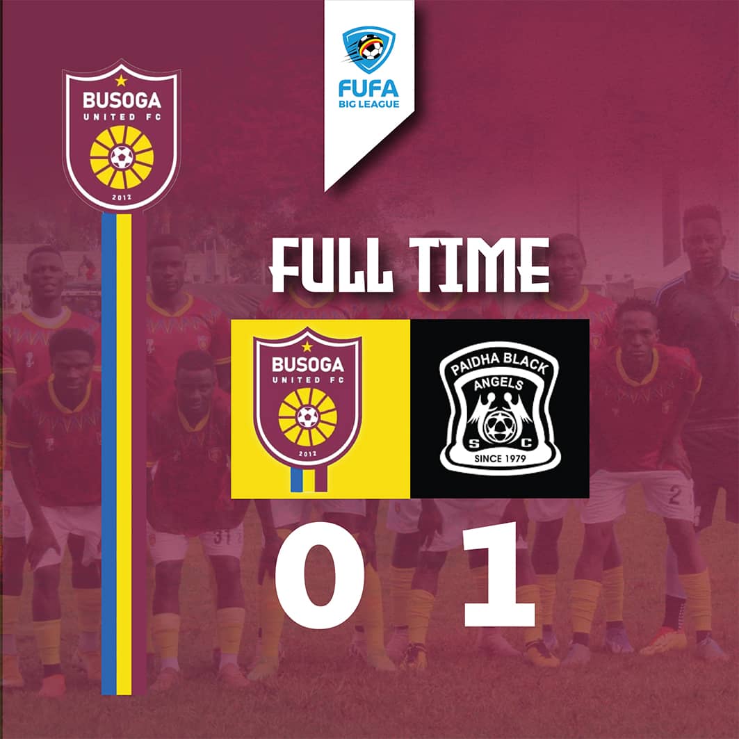 busogautdfc1's tweet photo. FULLTIME: Busoga United FC 0 - 1 Paidha Black Angels https://t.co/HrtDV2n3tD