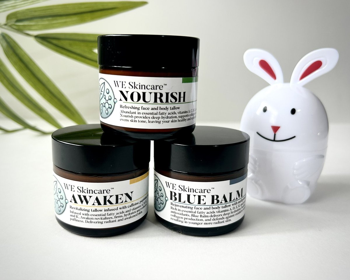 HelloWESkincare's tweet photo. Renew your skin this Easter with WE Skincare! Our organic formulas blend nature and science for a robust, natural beauty. Celebrate with a fresh, clean glow! 🐣✨ https://t.co/RbIfkebnUt
