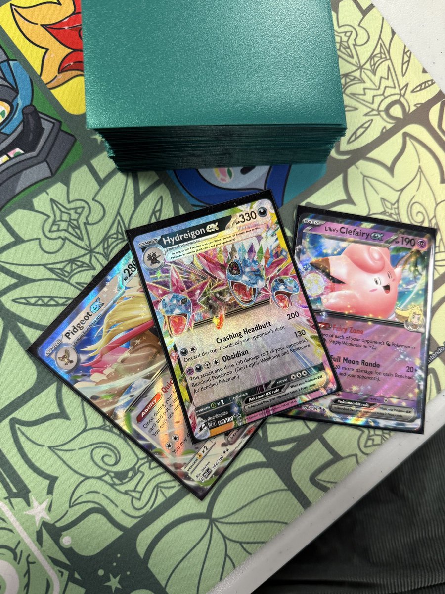 2-2-1 with Hydreigon, this deck is absolutely busted - my loses came to some horrendous prizing but this deck is no joke 😭