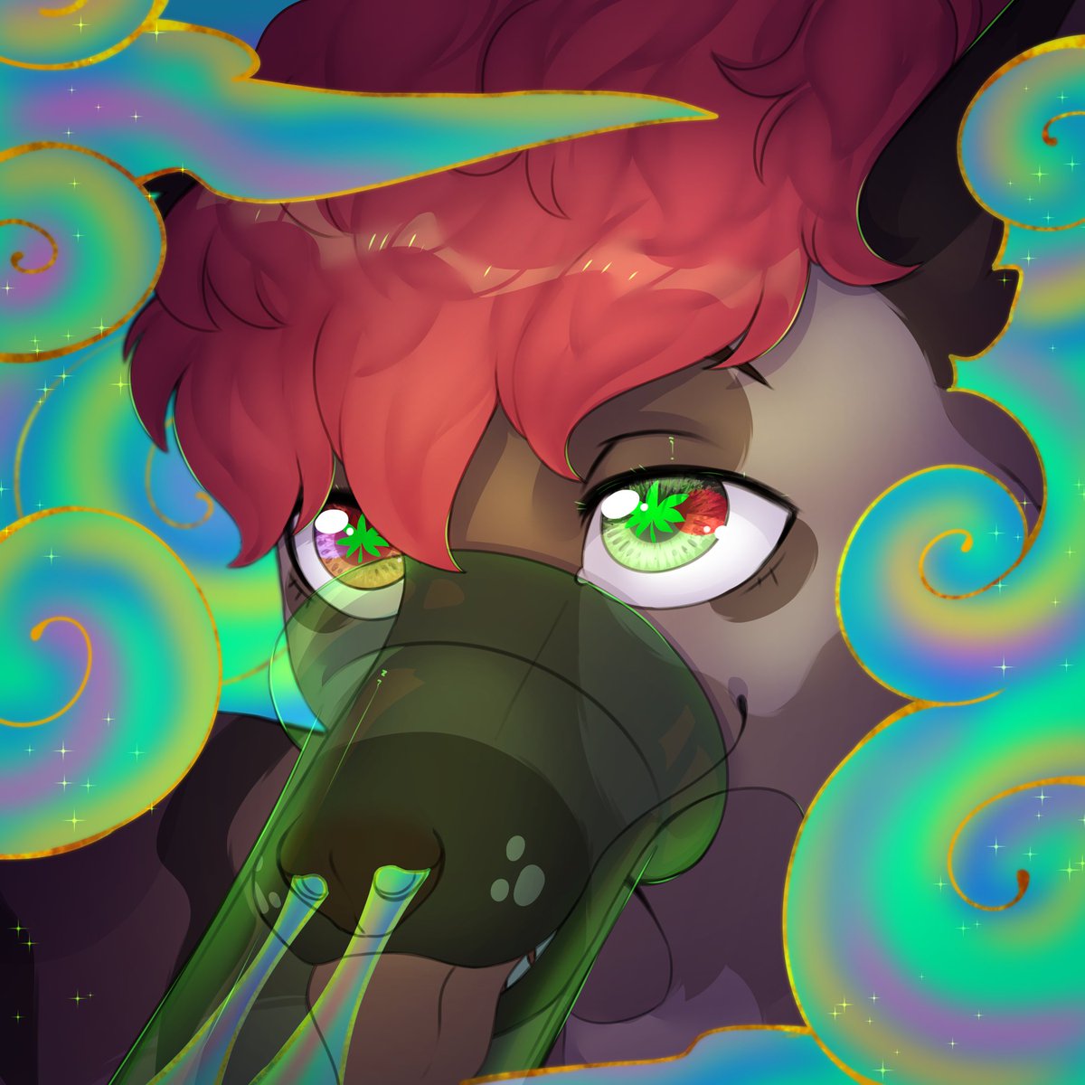 AtlasFloofed's tweet photo. Happy 420 xD

Awsome art from @YutailaArts https://t.co/3IA7z1w85M