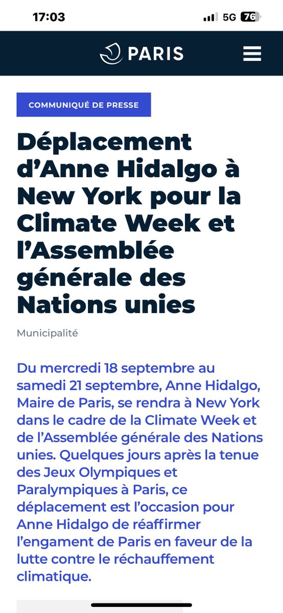 L_from_Paris's tweet photo. Mme Hidalgo vise le poste de Haut-Commissaire aux réfugiés.
Elle s’est régulièrement rendue à New-York,notamment pour rencontrer le Président de l’institution.
A-t-elle utilisé l’argent du contribuable parisien pour son lobbying ?
#Tahitigate
#ONUgate
https://t.co/9nhNFjdAI4 https://t.co/OHFZT7DKrB