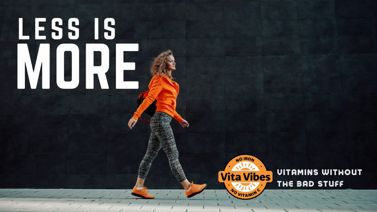 Vitamins for people following a low-iron diet, including #haemochromatosis.

No iron, no vitamin C.

Gluten-free, suitable for vegetarian &amp; vegan diets.

Order yours today: bit.ly/3BZl2uJ

#VitaVibes
