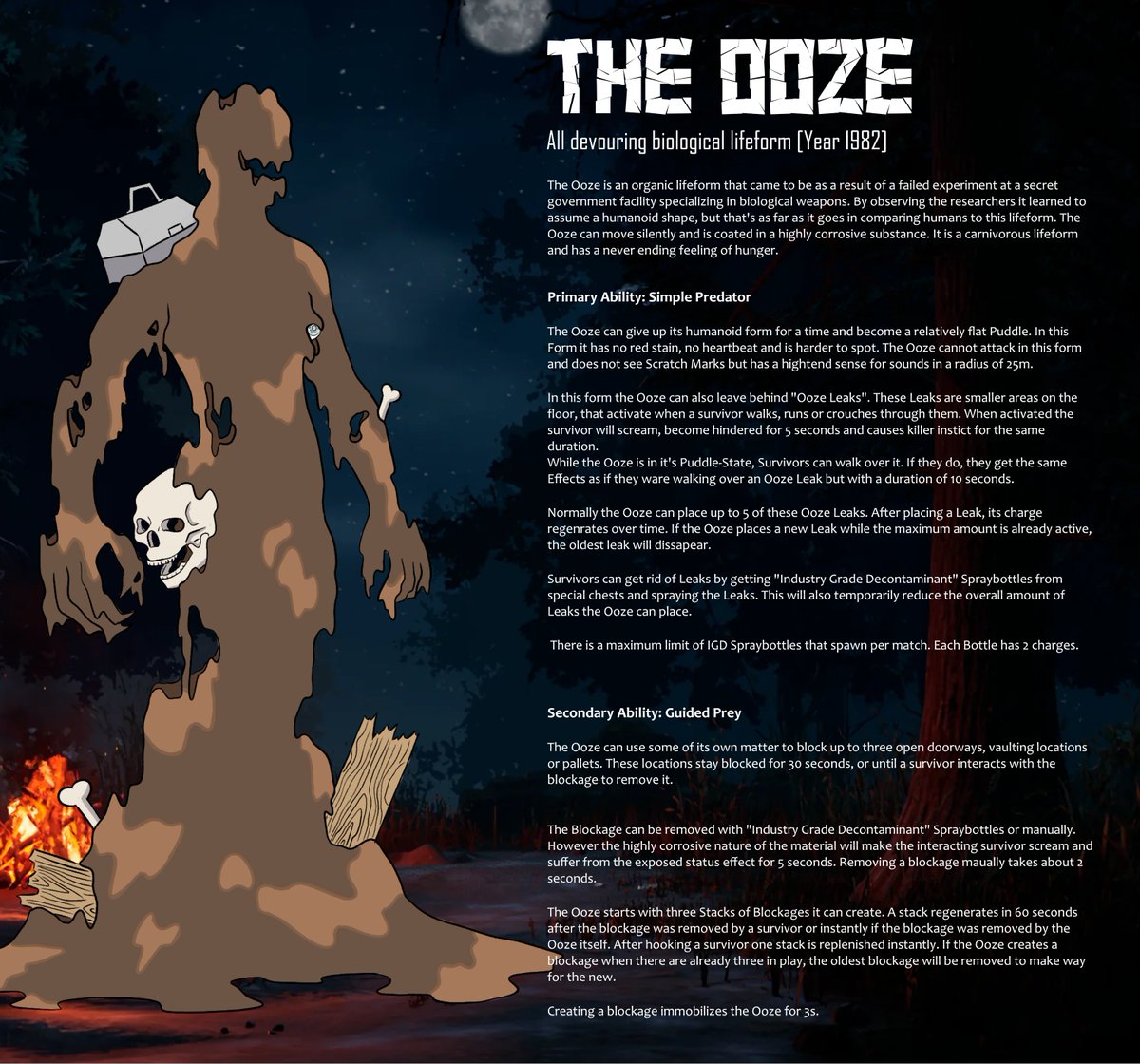 Xaliper's tweet photo. I may have had too much free time and created an entire Chapter Concept. I don't want them to just collect dust in my files so I thought maybe just post them here. Positive or negative feedback is welcome. 
#DeadbyDaylight #dbdfanart https://t.co/PJIrofRPil