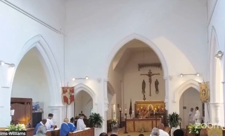 Alleluia, he is risen!