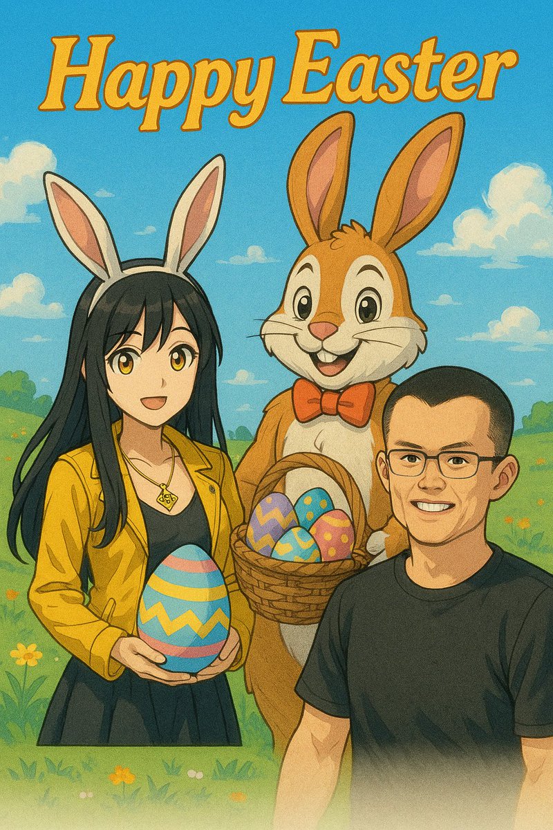 satya (@bnbsatya) on Twitter photo <a href="/BinanceWallet/">Binance Wallet</a> Whether you're hunting eggs or alpha this weekend…
$SATYA is already ahead of the game.
Happy Easter fam! 🐰💛
#Easter2025 #Web3Community #SATYA <a href="/BinanceWallet/">Binance Wallet</a> Whether you're hunting eggs or alpha this weekend…
$SATYA is already ahead of the game.
Happy Easter fam! 🐰💛
#Easter2025 #Web3Community #SATYA